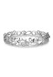 Bouquet 14K White Gold Diamond Filigree Bangle, 0.89 TCW Supply