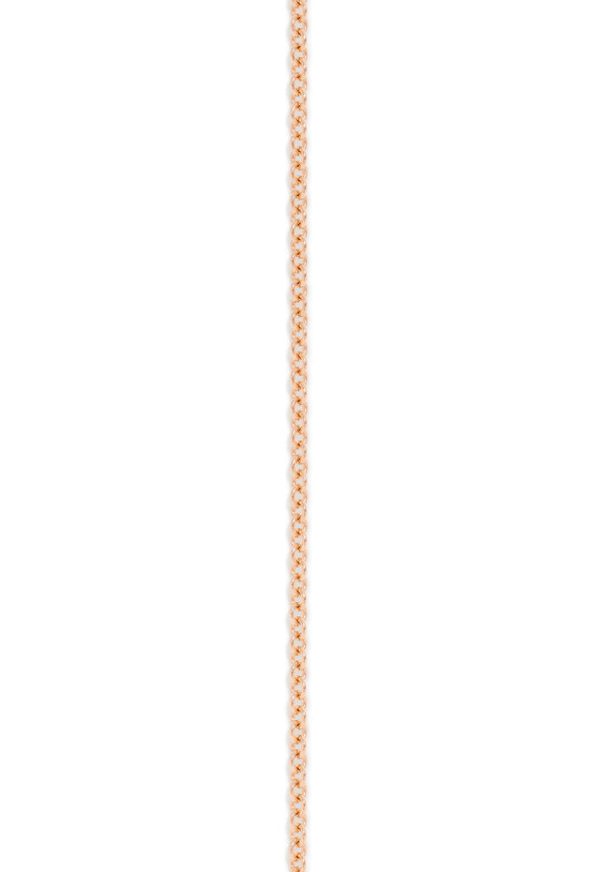 14K Rose Gold 1.5mm 20  Cable Chain Supply