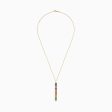 Watercolors 14K Gold Sapphire and Diamond Vertical Pendant, 2.06 TCW Sale