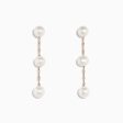 14K Rose Gold Cultured Fresh Water Pearl Drop Earrings Hot on Sale