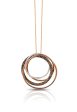 14K Rose Gold Espresso and White Diamond Pendant, 1.06 TCW Discount