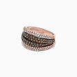 14K Rose Gold Espresso and White Diamond Ring, 2.05 TCW Online