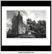 Boyne Castle, Aberdeenshire, Scotland. Antique Print, Copper Plate Engraving 1805. Online Sale