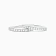 Bouquet 14K White Gold Diamond Ring Set Hot on Sale