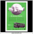 Metropolitan Cammell Weyman Single-Deck Bus. Original Vintage Advert From January, 1952. Green Line. For Cheap