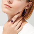 14K Rose Gold Amethyst and Diamond Earrings, 8.12 TCW Online Sale