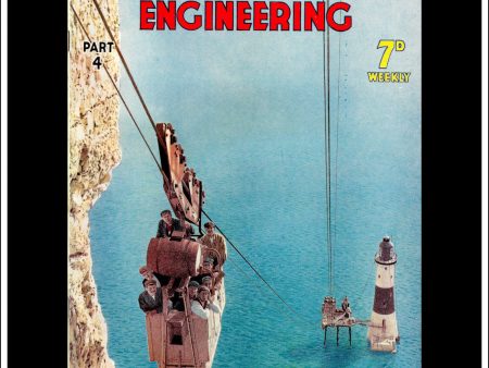 Wonders Of World Engineering Magazine No. 4. 1937. Cover - Workmen Travelling On The Cableway At Beachy Head Lighthouse. For Cheap