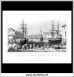 Scene On The River Orwell At Ipswich, Suffolk, England. Antique Print, Steel Engraving c. 1846. Supply