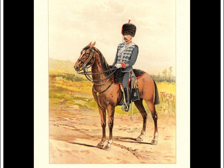 The Honourable Artillery Company (Cavalry), Her Majesty s Army. Antique Print c. 1890. Online Sale