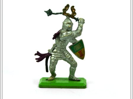 Vintage Britains Deetail Knight With Shield And Flail, 1971. Supply