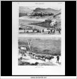 The Zulu War. Antique Print, Wood Engraving, The Graphic Full Page, March 8th, 1879. Fashion