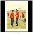 The 43rd Oxfordshire Light Infantry, Her Majesty s Army. Antique Print c. 1890. Cheap