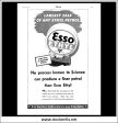 Esso Ethyl. Original Vintage Advert From May 19th, 1937. Fashion