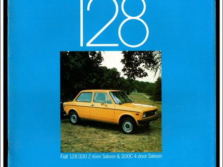 Fiat 128 Sales Brochure For 1978. Discount