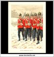 The 68th Durham Light Infantry, Her Majesty s Army. Antique Print c. 1890. For Sale