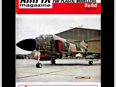 Airfix Magazine, April, 1970. Cover - USAF F-4D Phantom Of 36th Tactical Fighter Wing. on Sale