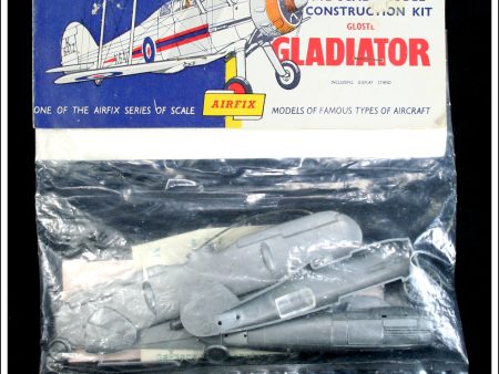 Airfix Gloster Gladiator Mk. 1, 1:72 Scale Kit. Vintage Type 2 Bag. Cheap