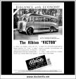 Albion Victor Bus Coach. Original Vintage Advert From December, 1950. Online Sale