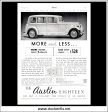 Austin  18  Eighteen, More And Less. Original Vintage Advert From 19th May 1937. Online Hot Sale