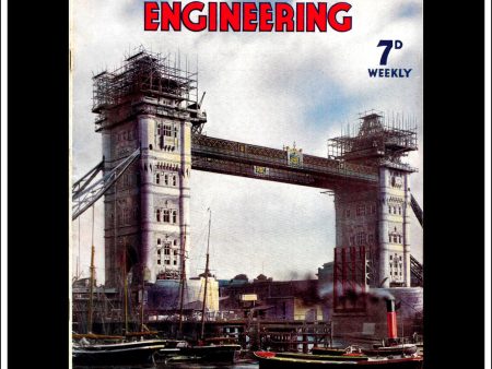 Wonders Of World Engineering Magazine No. 20. 1937. Cover - Tower Bridge In Course Of Construction. Hot on Sale