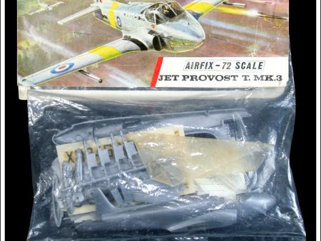 Airfix Hunting Jet Provost T. MK. 3. 1:72 Scale Kit. Vintage Red Stripe Bag. Online