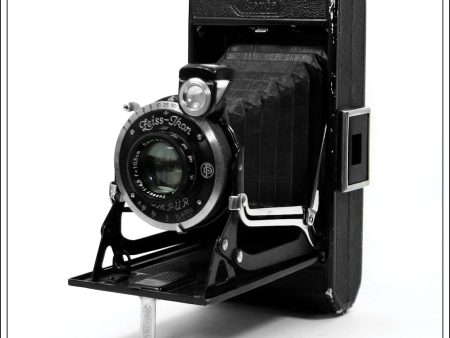 Zeiss Ikon Ikonta Folding Film Camera   Compur Shutter   Tessar 1:4.5 Lens. Cheap