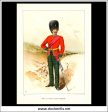 The 21st Royal Scots Fusiliers, Her Majesty s Army. Antique Print c. 1890. Hot on Sale