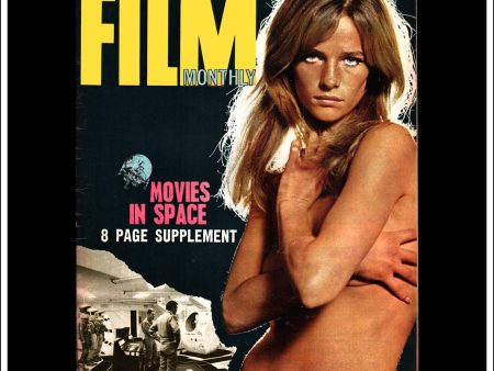 Photoplay Film Magazine, June, 1968, Vol. 19, No. 6. 2001: A Space Odyssey, Charlotte Rampling Cover. Supply