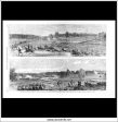 The Civil War In America: Advance Of The Federals Towards Lee Town, Jefferson, Virginia. Antique Print, Wood Engraving, The Illustrated London News Full Page, Jan 3rd, 1863. Fashion