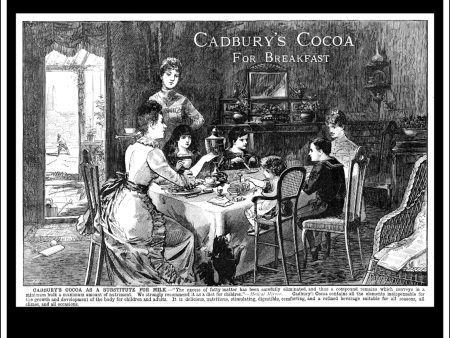 Cadbury s Cocoa. Original Vintage Advert From July 31st, 1886. on Sale