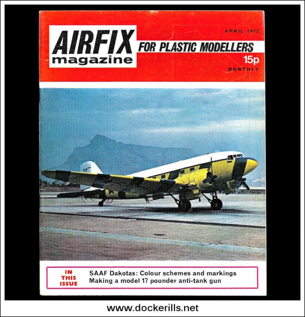 Airfix Magazine, April, 1972. Cover - Dakota. Online Hot Sale