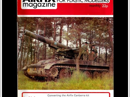 Airfix Magazine, April, 1975. Cover - M-110 Self Propelled Howitzer. For Discount