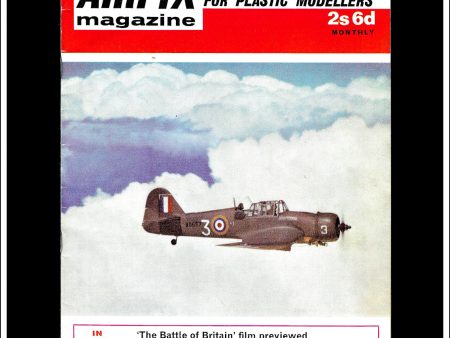 Airfix Magazine, February, 1969. Cover - Miles Master. Sale