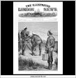 The Zulu War: Garrison Of Fort Pearson, On The Lower Tugela, At Gatling Gun Practice. Antique Print, Wood Engraving, The London Illustrated News Front Page, March 8th, 1879. For Sale