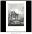 Aberbrothie (Arbroath) Abbey, Angushire, Scotland. Antique Print, Copper Plate Engraving 1806. [A] Online Hot Sale