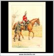 The (Royal) Dragoons, Her Majesty s Army. Antique Print c. 1890. Online Sale