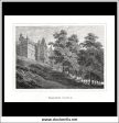 Tarnaway (Darnaway) Castle, Moray, Scotland. Antique Print, Copper Plate Engraving 1806. Sale