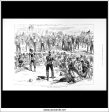 The Battle Of Tel-El-Kebir: Prisoners Of War After The Fight. Antique Print, Wood Engraving, The Illustrated London News Full Page, October 7th, 1882. Online