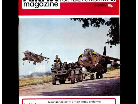 Airfix Magazine, April, 1974. Cover - Harrier Of No. 3 Squadron. on Sale