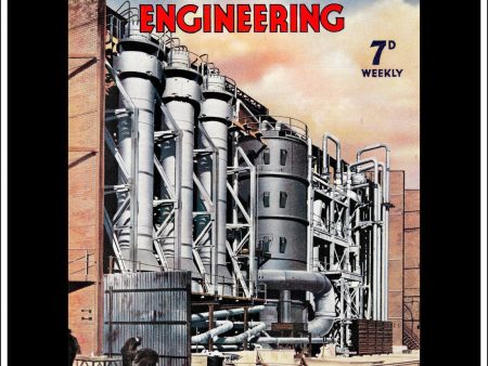 Wonders Of World Engineering Magazine No. 25. 1937. Cover - High-Pressure Vessels Known As Converters, At Billingham, Co. Durham. For Cheap