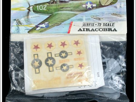 Airfix Bell P-39Q Aircobra 1:72 Scale Kit. Vintage Red Stripe Bag. Fashion