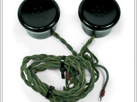 Vintage Set Of Bakelite Headphones. 6L PX I. For Discount