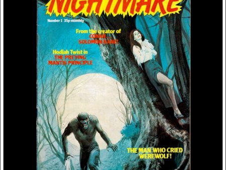 Journey Into Nightmare, Volume 1, Number 1, 1978. Horror Comic. British Edition. Hot on Sale