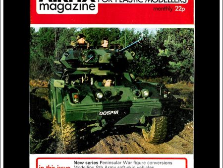 Airfix Magazine, February, 1975. Cover - Scorpion Light Tank. For Cheap