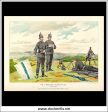 The 1st Middlesex (Victoria Rifles) Volunteers, Her Majesty s Army. Antique Print c. 1890. Online Hot Sale