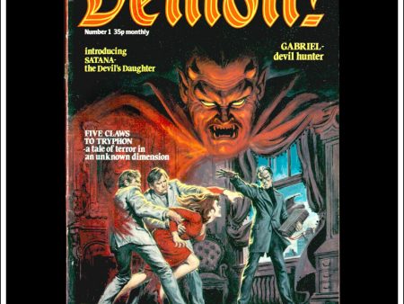 Demon! Journey With Us To The Gates Of Hell, Volume 1, Number 1, 1978. Horror Comic. British Edition. For Discount