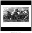 Rocks At Tunbridge Wells, Kent, England. Antique Print, Steel Engraving 1828. on Sale