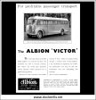 Albion Victor Bus Coach. Original Vintage Advert From June, 1954. Online now