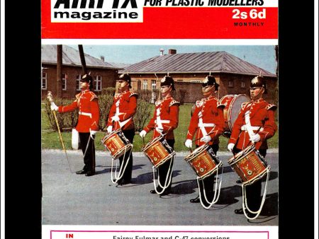 Airfix Magazine, August, 1969. Cover - Corps Of Drums Of The 1st Battalion The Duke Of Wellington s Regiment. on Sale