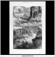 The Zulu War: Sketches At Rourke s Drift, By Lieutenant H.C. Harford, 99th Regiment. Antique Print, Wood Engraving, The London Illustrated News Full Page, April 12th, 1879. Hot on Sale